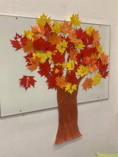 Der Herbstbaum der 3b!