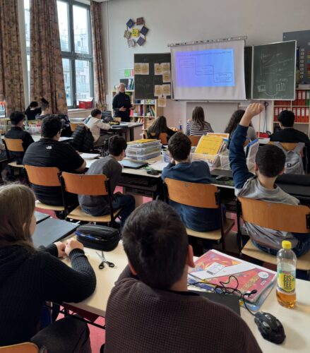Finanzfit Workshop in der Schule von der OeNB