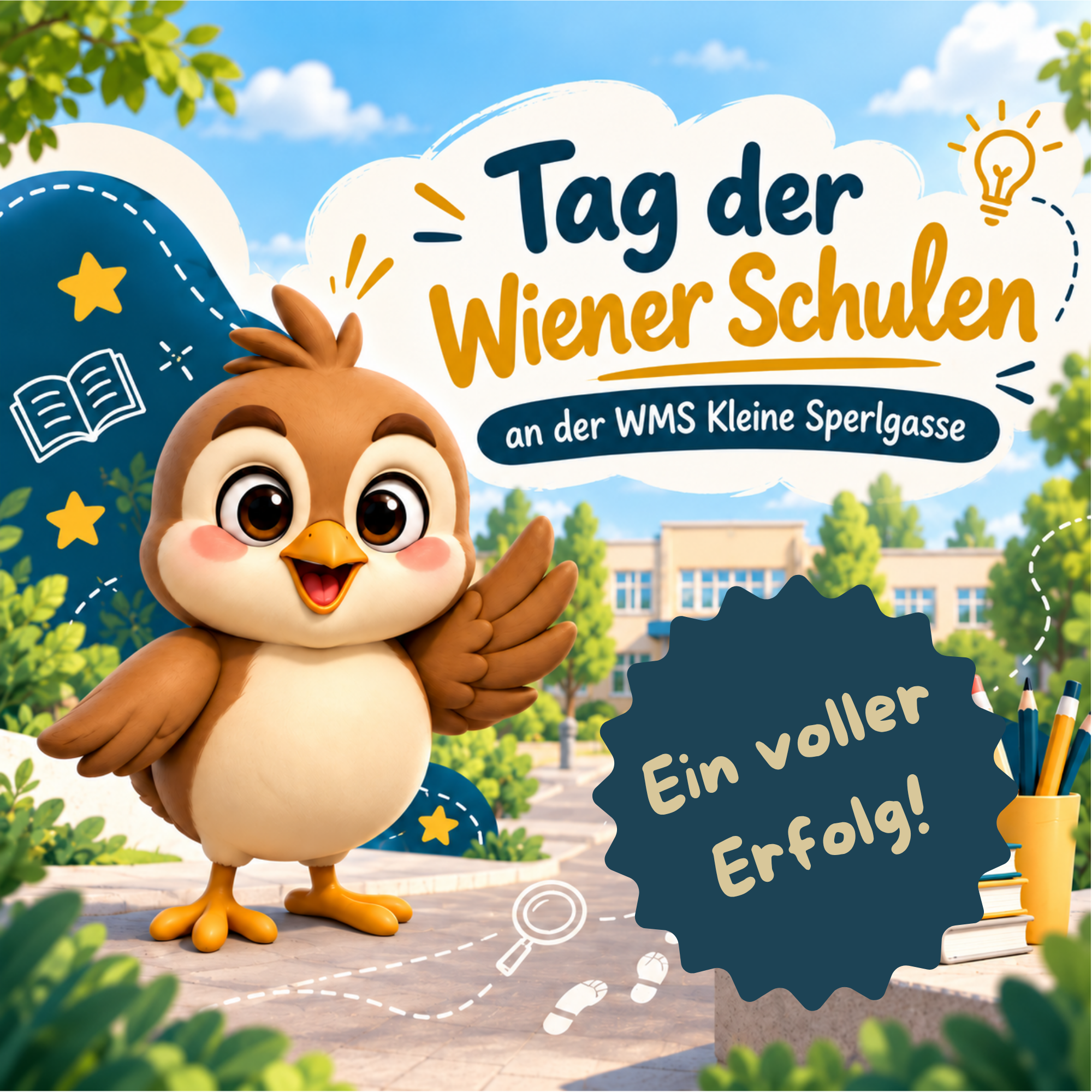 Mehr über den Artikel erfahren Tag der Wiener Schulen 2026 – Auf Entdeckungstour bei uns!